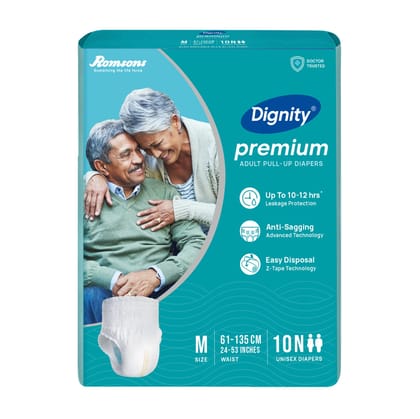 Dignity Premium Pull Up Adult Diapers (Pant Style) Pack of 1