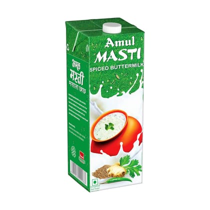 Amul Masti Spiced Butter Milk Tetra, 1L(Savers Retail)