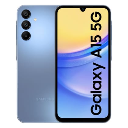 Samsung Galaxy A15 5G (Blue, 6GB, 128GB Storage)Karmalife