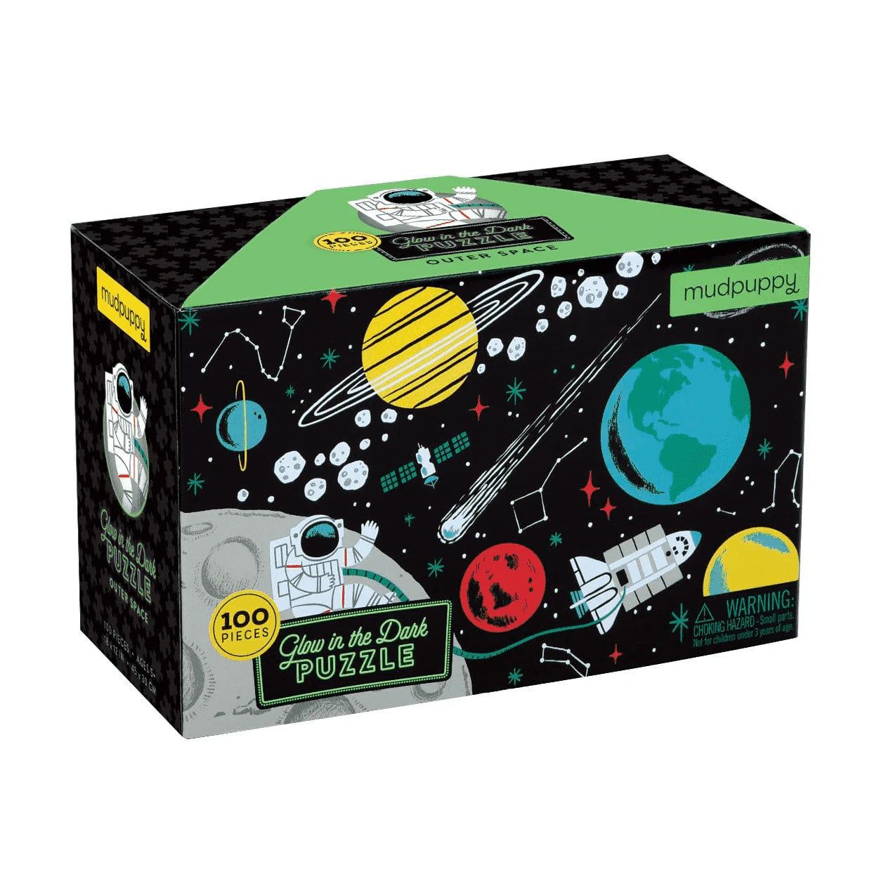 Outer Space Glow in the Dark Puzzle (100pcs)