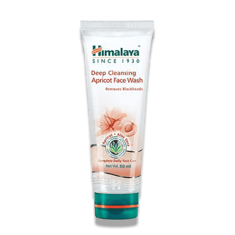 Himalaya Deep Cleansing Apricot Face Wash, 50 ml Tube