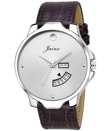 Jainx JM306 Leather Analog Mens Watch