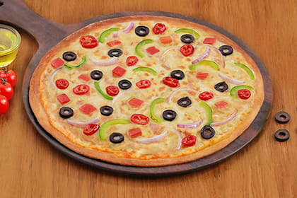 Veg Exotica Pizza [10" Large] __ Thin Crust