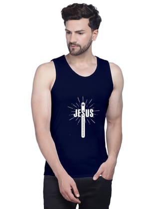 Men's Jesus Gym Sando-Small