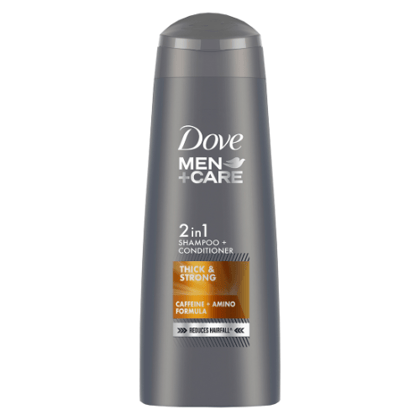Dove Men Care T&S 2In1 Shampoo+Conditioner Mid Bottle