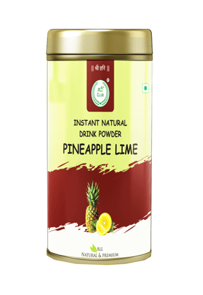 Agri Club Instant Pineapple lime Drink Powder, 250 gm