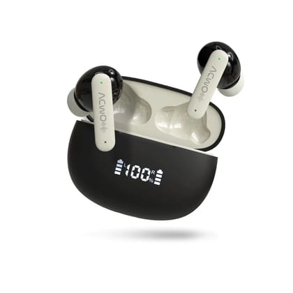 DwOTS 323 - In-Ear Detection Earbuds With Ultra Low Latency Charcoal Grey