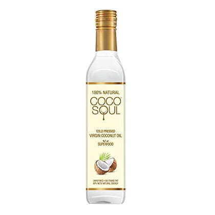 Coco Soul Cold Pressed Natural Virgin Coconut Oil, 250 Ml