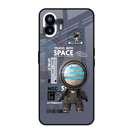 Space Travel Glass Case for Nothing Phone 2