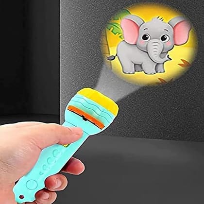 Spot Hunt 3 Slides, 24 Patterns Projector Flashlight Torch, Kids Projection Light Toy Education Learning Night Light Before Going to Bed Best Gift for Kids 5+ Years boy or Girl Learning and Playing