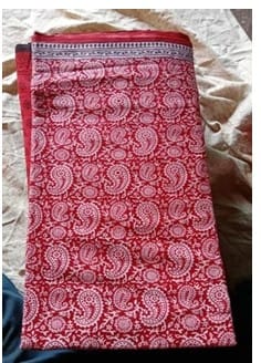 Cotton Bagh Print Saree 02