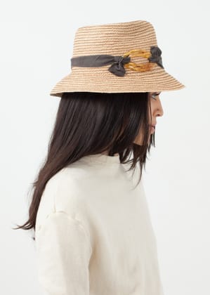 Barette Hat-O/S / Straw