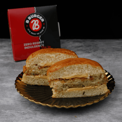 Cajun Chicken Burger Sandwich