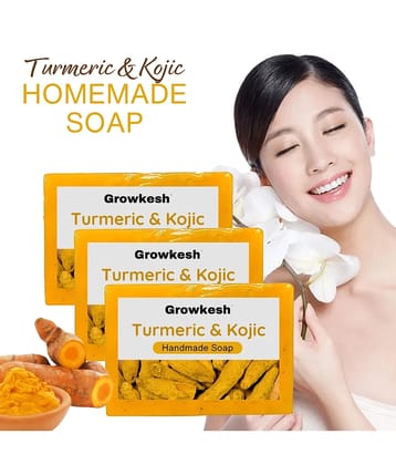Growkesh Freshness Soap for All Skin Type ( Pack of 3 )