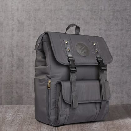 Mona B Unisex Backpack With 14 inches Laptop Compartment: Troy Magnet - RP-303 MGT
