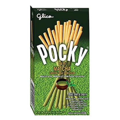 Glico Pocky Matcha Green Tea Wafer Sticks 33gm