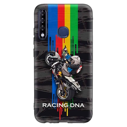 Racing India SMART 3 PLUS Premium Embossed Mobile cover