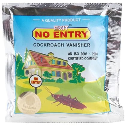 Exit No Entry Cockroach Vanisher 50 g pouch