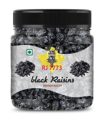 RJ7773 Raisin (Kishmish) Afghani Seedless Fresh Black Raisins 250g