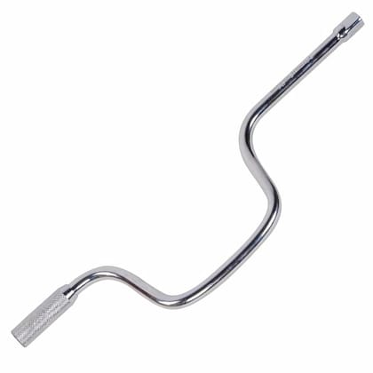 Eastman Speeder Handle - CRV Set Of 1 Pcs, Drive Size 1/2 (12.7), Length 400 Mm, Chrome Vanadium Steel, Knurling On Handle, Hardened Square Drive (E-2205)
