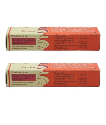 dermi5 cream ( pack of 4 )