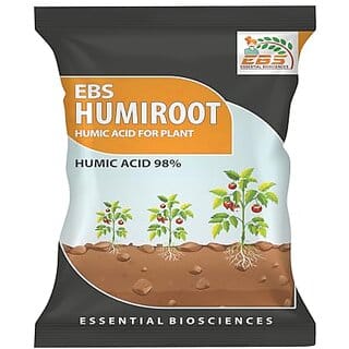 EBS Humiroot Humic Acid  3 KG (1000 Gram x 3)  for Plants And Home Garden