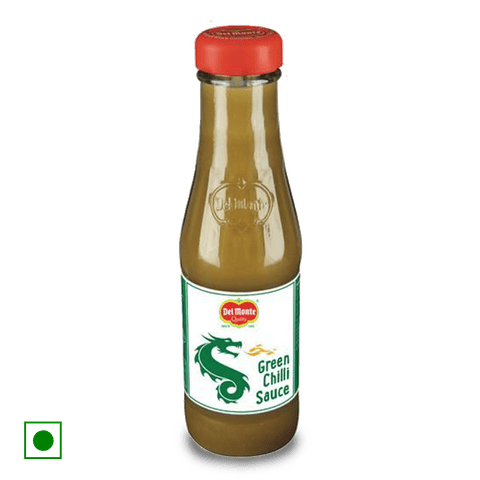 Del Monte Green Chili Sauce, 190 gm Bottle
