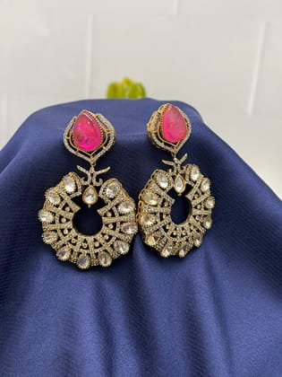 Kundan Victorian earings 0053