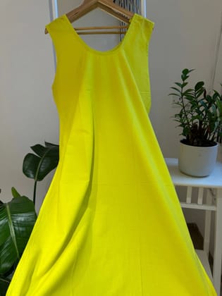 Cotton Inner - Neon yellow-Neon yellow / cotton / S