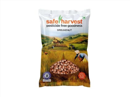 Safe Harvest Pesticide-Free Groundnut | Natural & Delicious - 500g