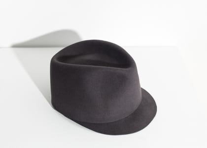 Kraig Hat in Steel Grey-Steel Grey / 57/58