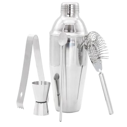Stainless Steel Cocktail Mixer Set of 5 Pieces-350ml