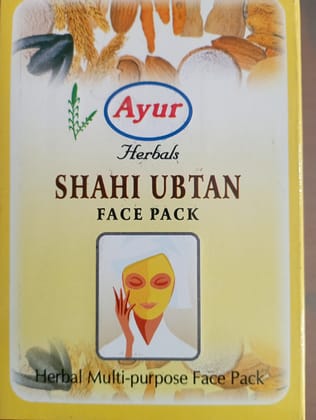 Ayur herbals shahi ubtan face pack 
