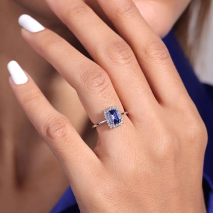 Michael Silver Ring For Women-4 / White Gold