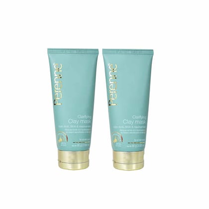 Twin Pack of Perenne Clarifying Clay Mask (80gm x 2)