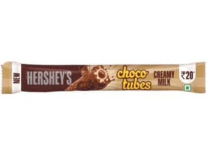 Harsheys Choco Tubes Creamy Milk, 25 gm