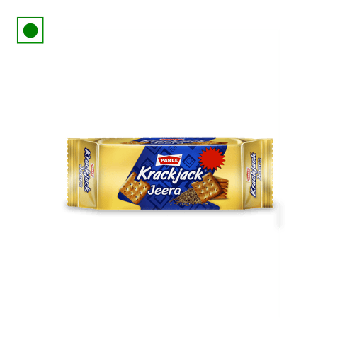 Parle Krack Jack Jeera Biscuits, 200 gm Pouch
