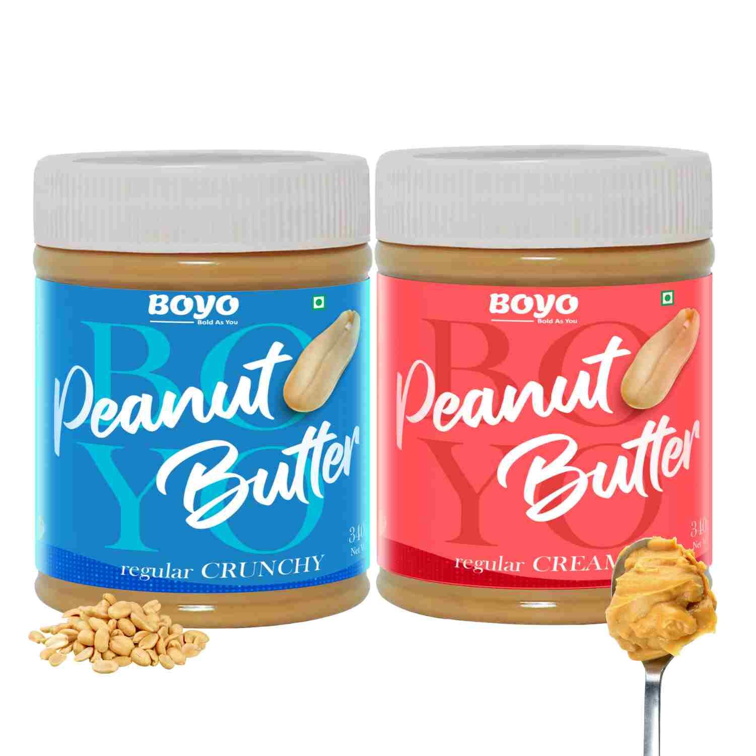 Peanut Butter Combo Regular Creamy & Crunchy 510g Each