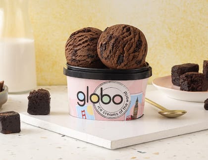 Dutch Chocolate Brownie Fudge Ice Cream [140 ML]