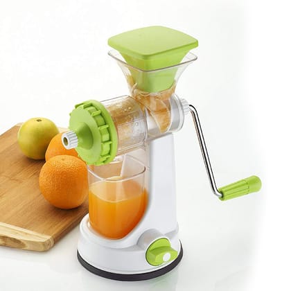 8103 Ganesh Kitchenware Plastic Hand Juicer New Smart Fruit & Vegetable Multipurpose Juicer - Multicolour