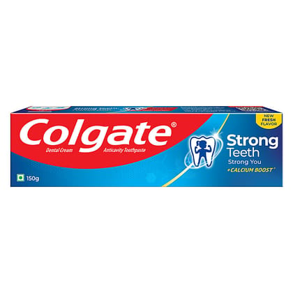 Colgate Strong Teeth Anticavity Toothpaste, 150 G(Savers Retail)