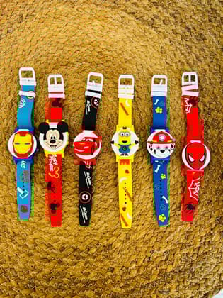 Boys Wrist Watch || Kids Cartoon Watch-Iron Man