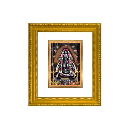 DIVINITI Ayyappan Vinayagar Gold Plated Wall Photo Frame| DG Frame 101 Wall Photo Frame and 24K Gold Plated Foil| Religious Photo Frame Idol For Prayer, Gifts Items (15.5CMX13.5CM)