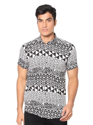 Classic Fit Ethnic Motifs Printed Casual Shirt