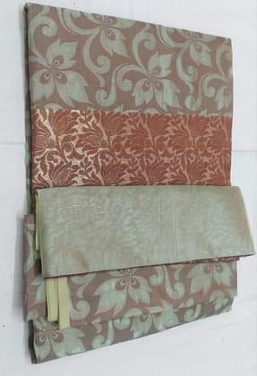 AFSARA SAREES Traditional Art Silk Saree With Blouse Piece (Pista)