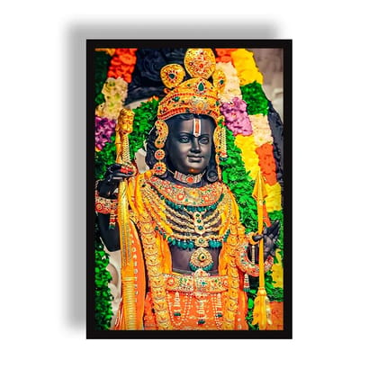 Ram Lalla Poster | Frame | Canvas-Small (20 x 30 CM) / Poster