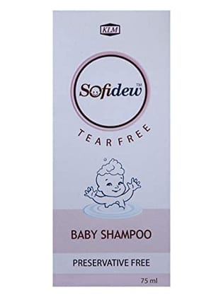 Sofidew Shampoo |Paraben Free | Tear Free| 100 ml | KLM