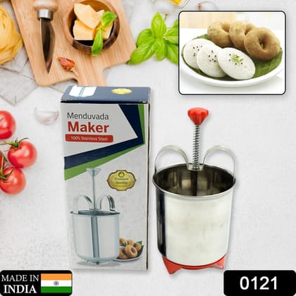 Kitchen Appliances - Medu Wada Vada Donut Maker Dispenser, Meduwada Stainless Steel MENDUVADA-Design 1