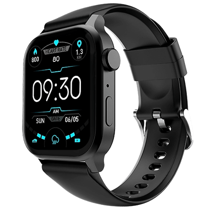 FIREBOLTT BSW204 RISE SMARTWATCH (Color - Black) by ZALANI COLLECTION NX
