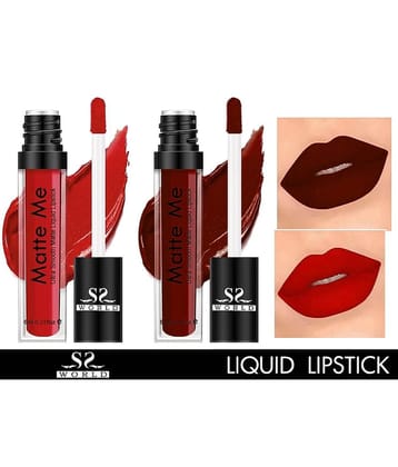 ssworld Cherry Matte Lipstick 6